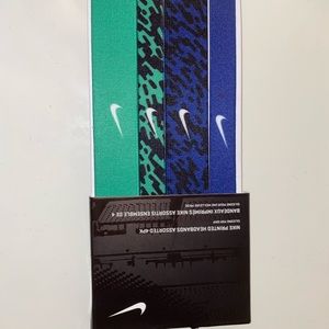 4 pack of Nike head bands